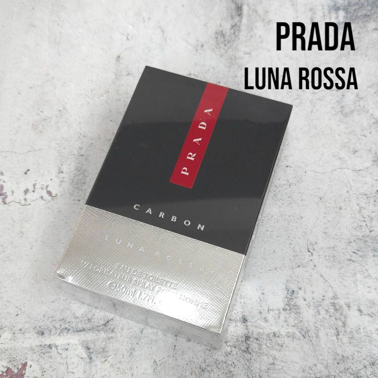 未開封 PRADA LUNA ROSSA CARBON 50ml プラダ ルナロッサ カーボン