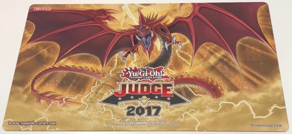 オシリスの天空竜 プレイマット 公式 JUDGE 2017 遊戯王 プレイマット【海外】 JUDGE2017 オシリスの天空竜 ※裏