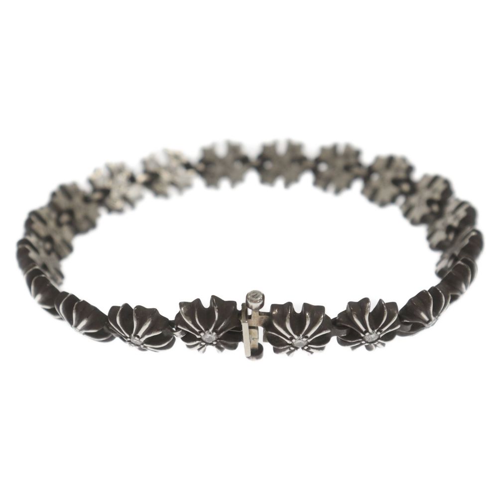 ヴィンテージ ダブルノットチェーンリンクブレスレット シルバー925