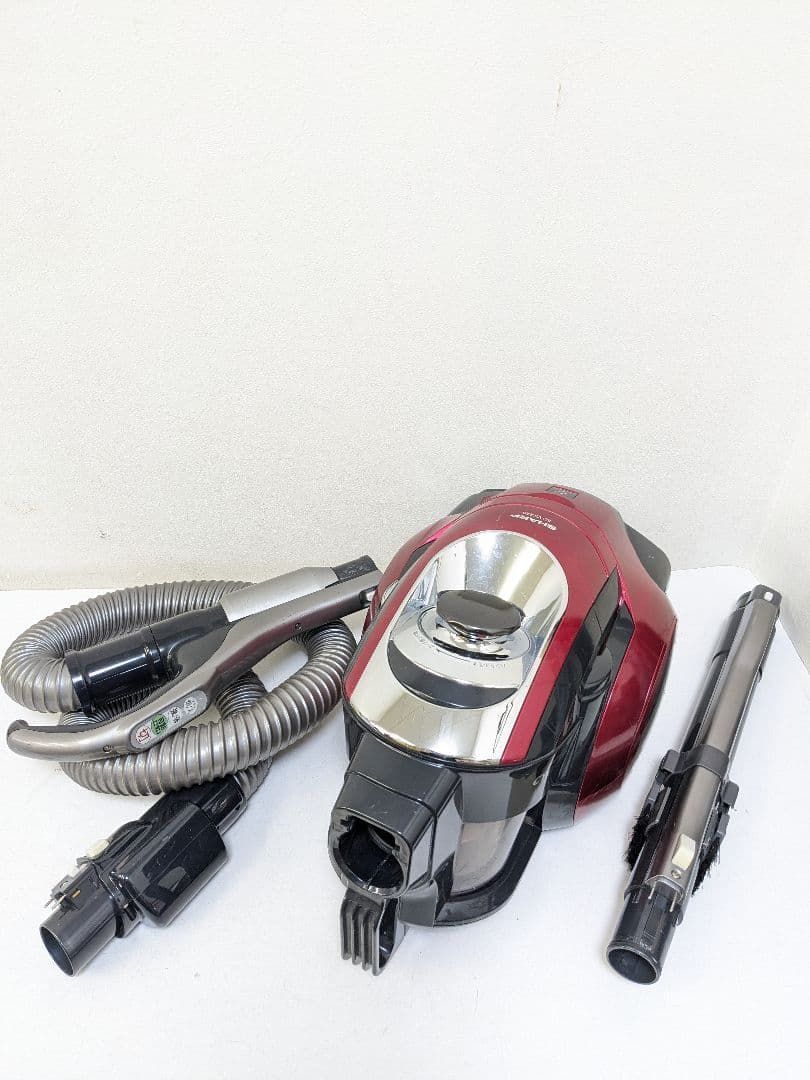 SHARP EC-VX220-R サイクロン式掃除機 2011年製 ヘッド無し - メルカリ