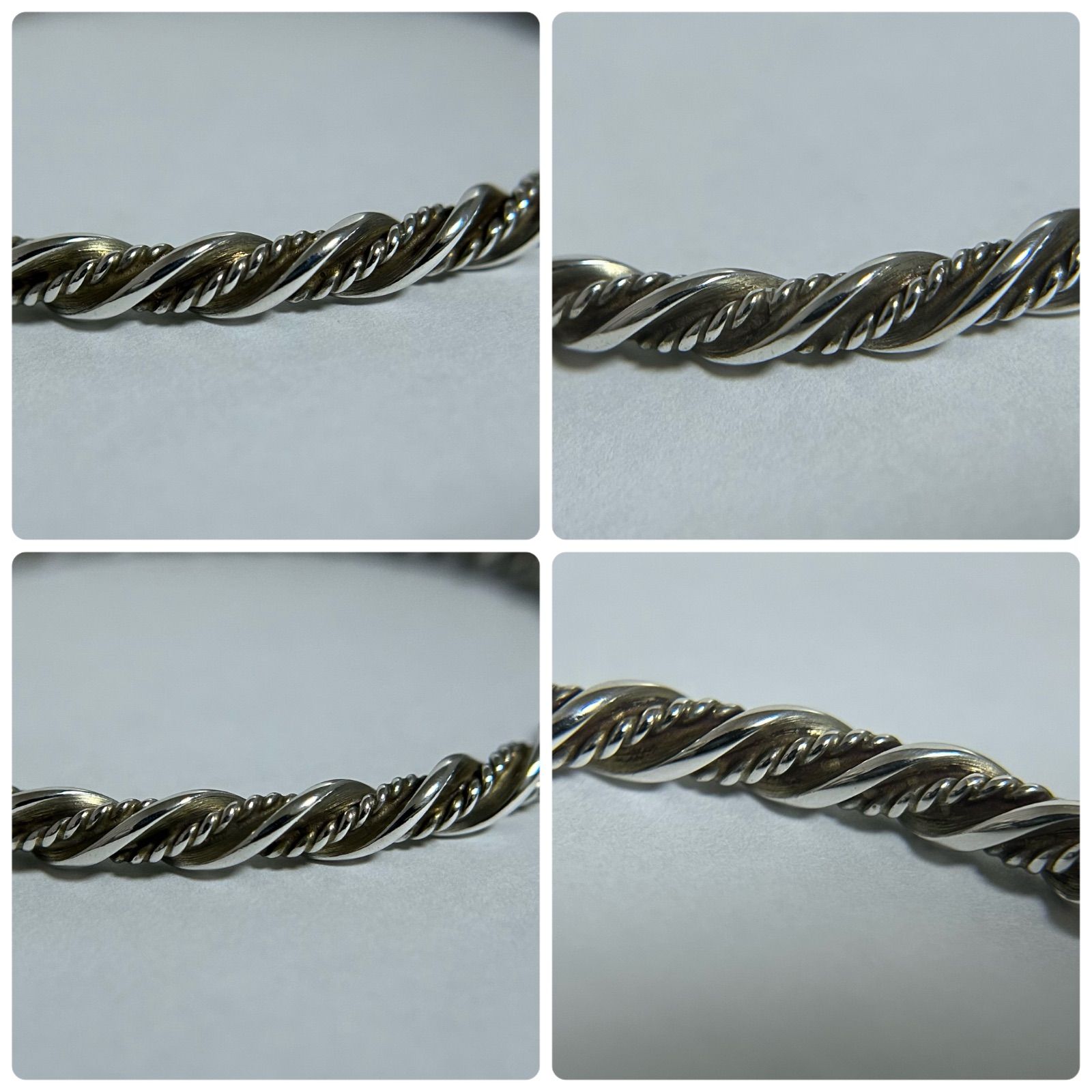 ジョージジェンセン バングル 237B ダブル ツイスト AG925 いわな様 ジョージジェンセン バングル 237B ダブル ツイスト