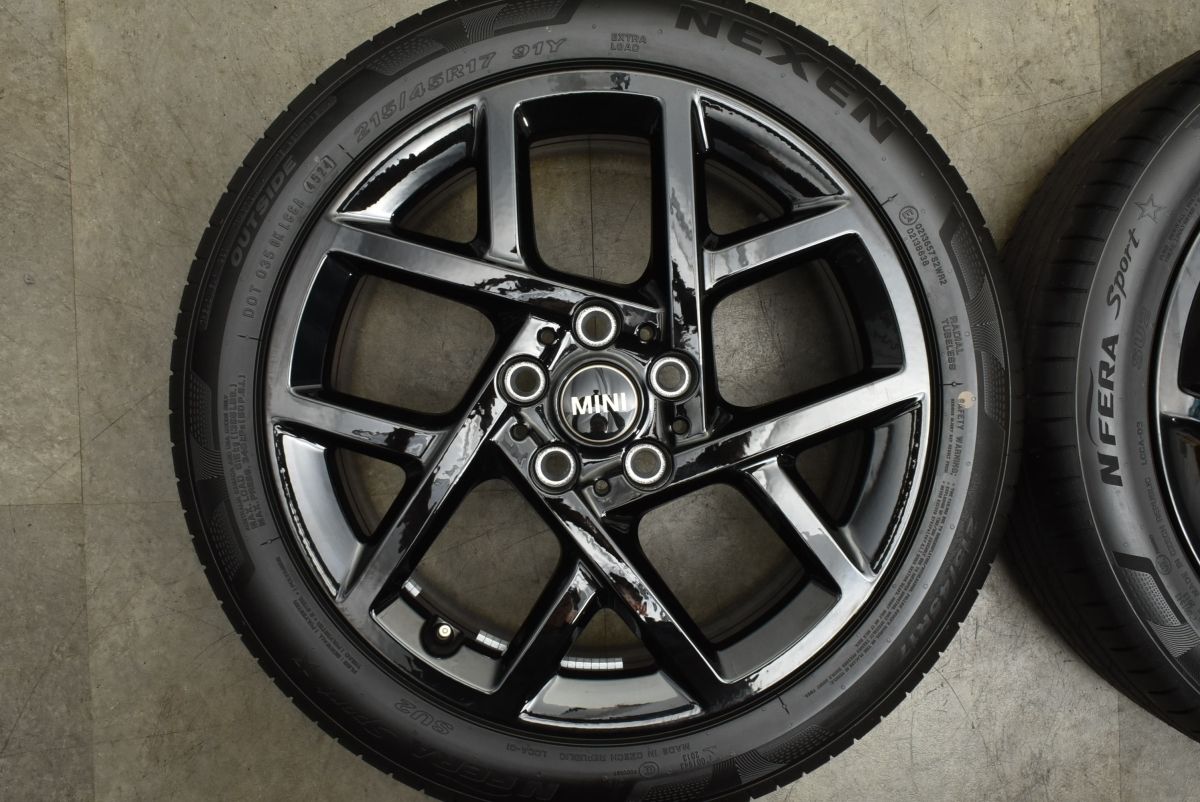 2024年製 新車外し】MINI ミニ F65 クーパー JCW 純正 17in 7J +47 215