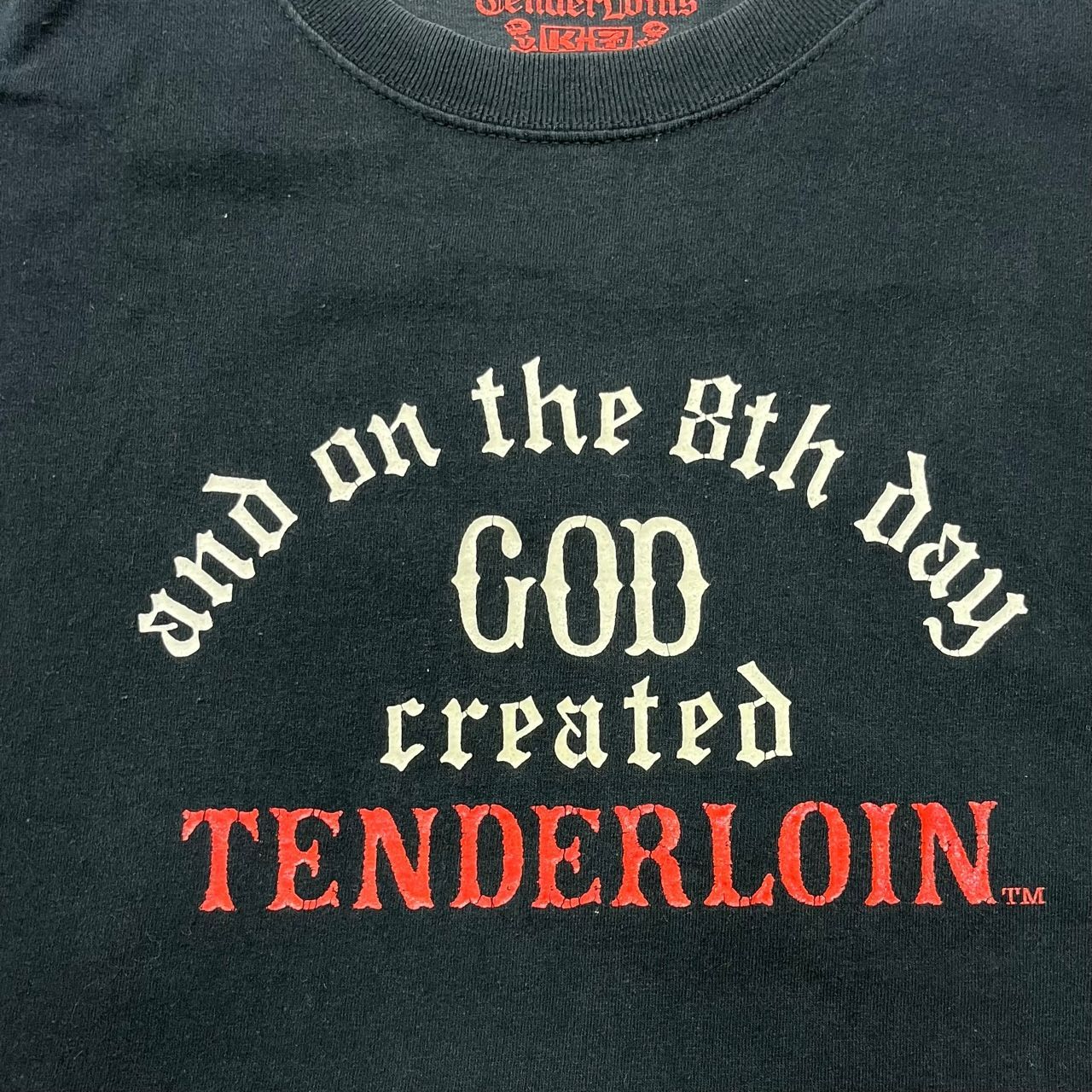 TENDERLOIN T-GOD CREATED TEE プリント Tシャツ テンダーロイン XL