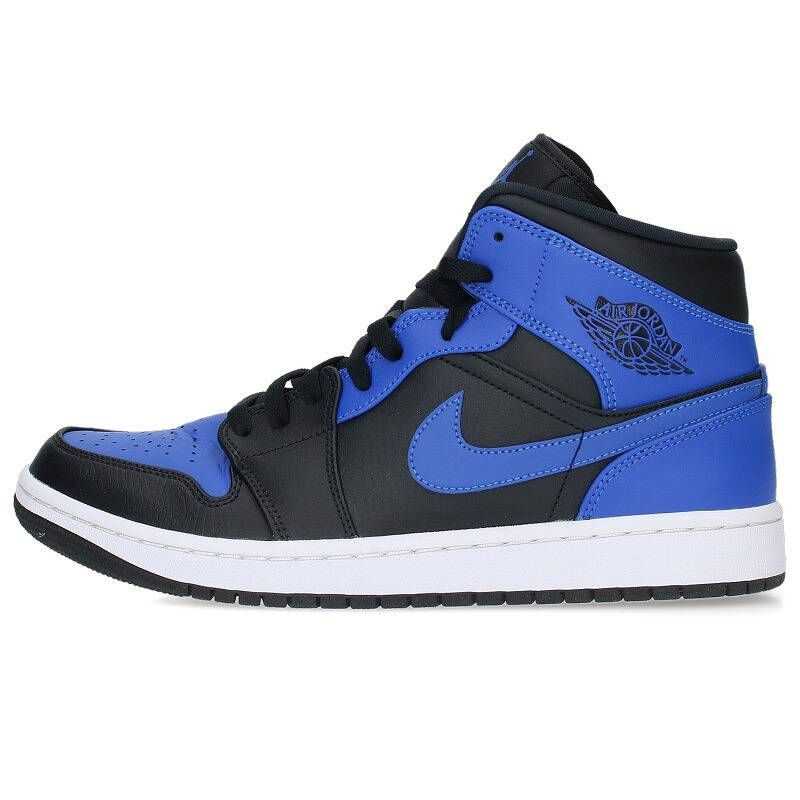 ナイキ AIR JORDAN1 MID HYPER ROYAL 554724-077 エアジョーダン1