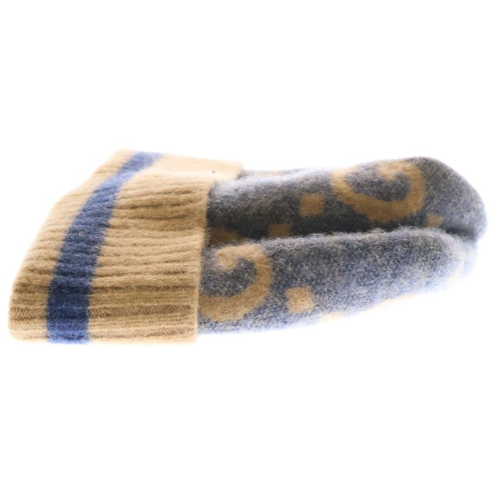 GUCCI (グッチ) GG Knit Cashmere Hat 総柄カシミヤニット