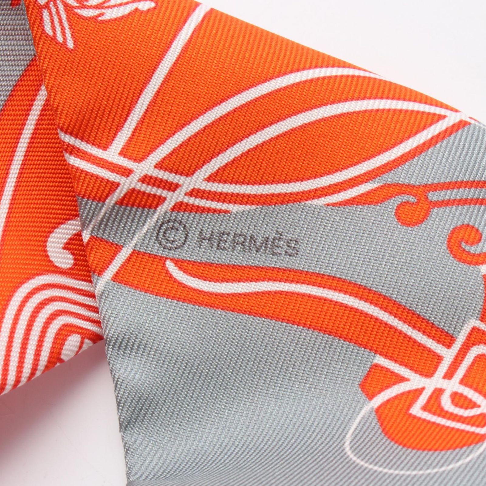 エルメス EX-LIBRIS ツイリー シルクスカーフ 中古】エルメス HERMES ツイリー エクスリブリス パリジェンヌ