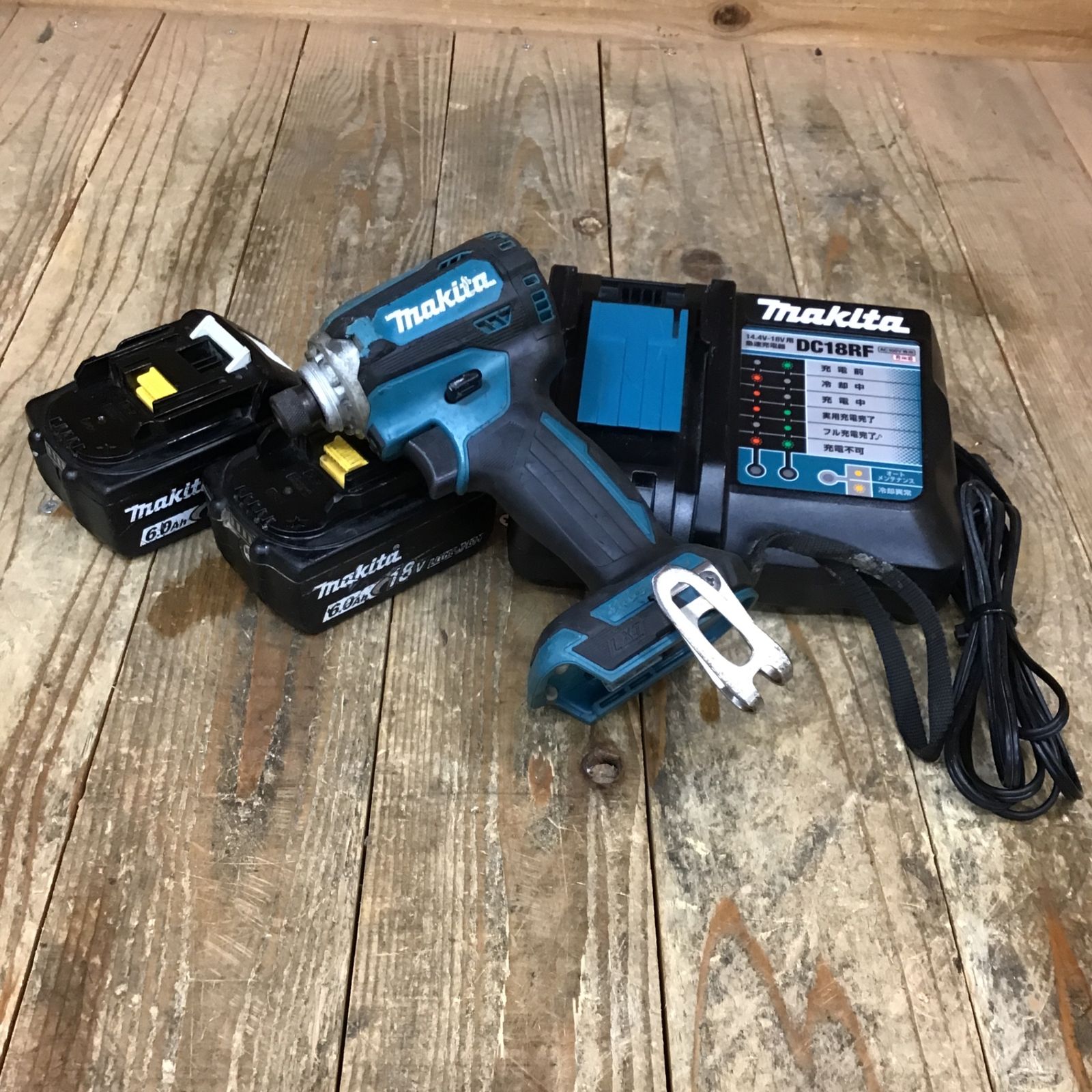 マキタ充電式インパクトドライバーTD171DRGXブルー