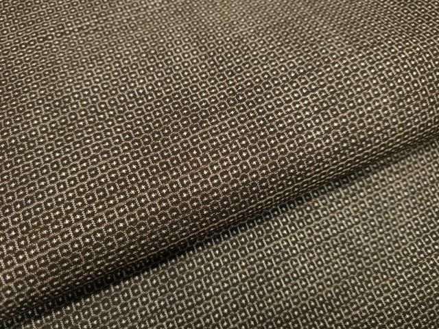 平和屋着物○男性 本場大島紬 アンサンブル 100亀甲 総詰め 正絹 逸品