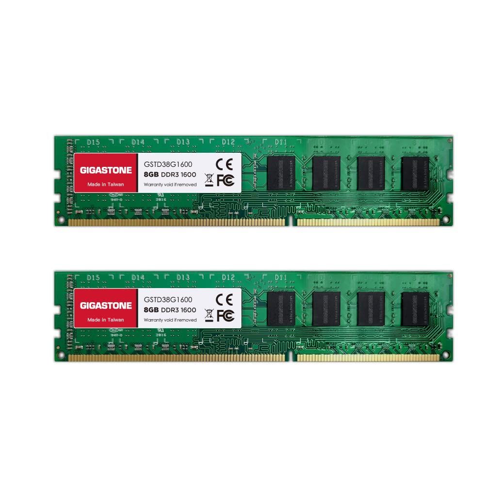 人気商品】【メモリ DDR3】Gigastone デスクトップPC用メモリ DDR3 8GBx2枚 (16GB) DDR3-1600MHz PC3- 12800 CL11 1.5V UDIMM 240 Pin Unbuffered Non-ECC Memory - Y-evolution - メルカリ
