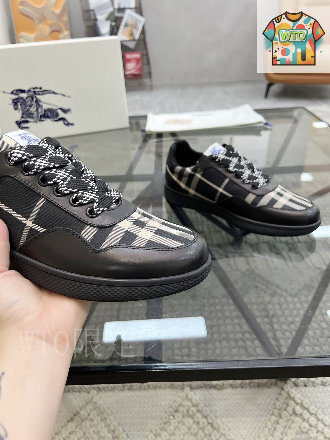 BURBERRY バーバリー メンズ カジュアル シューズ05-3 - メルカリ