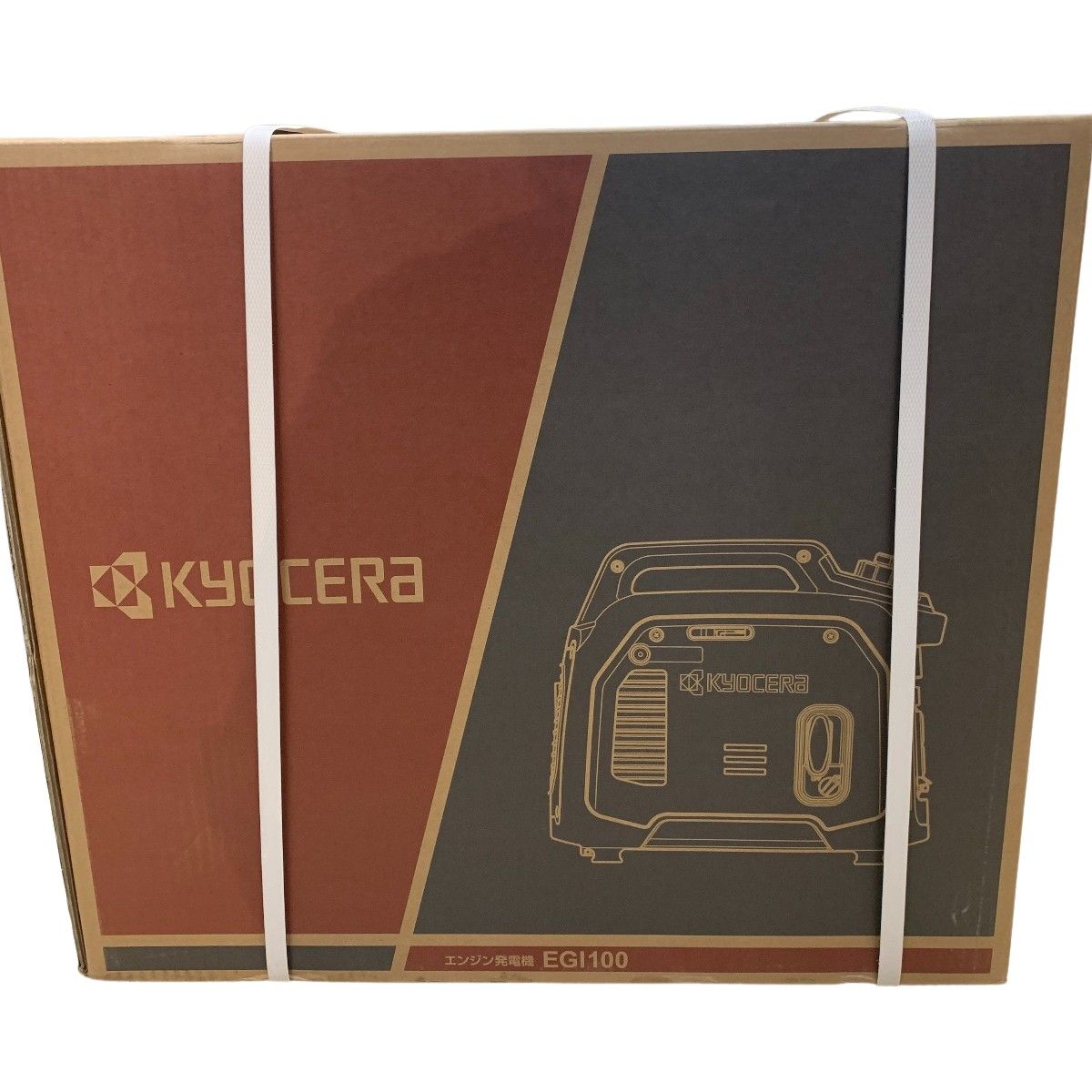 κκKYOCERA キョウセラ 大型機械 インバーター発電機 4サイクル 664700A EGI100