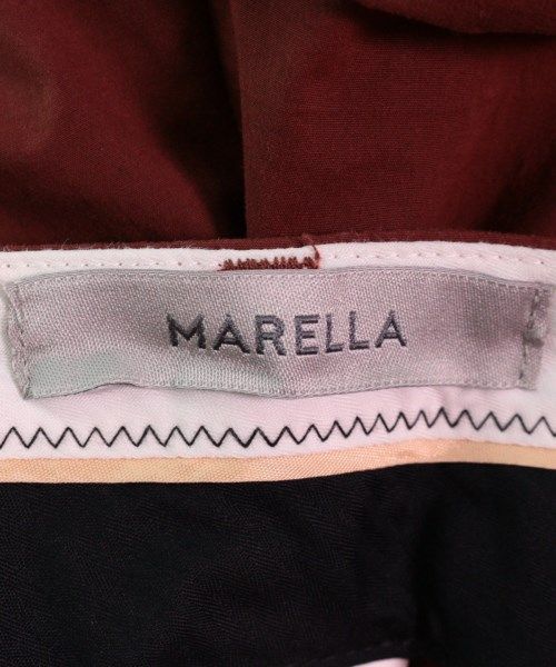 MARELLA マレラ スラックス 38(S位) 赤系