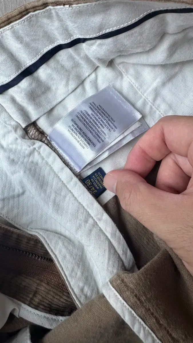  ポロ コーデュロイ パンツ ブラウン チノパン パンツ