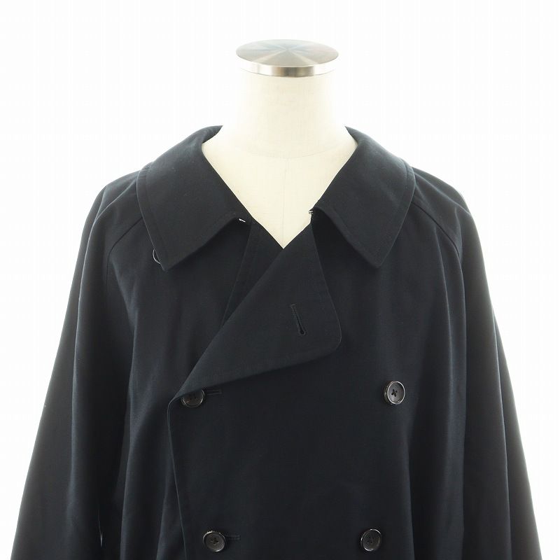 グラフペーパー Graphpaper ダブルクロス ピーチ トレンチコート