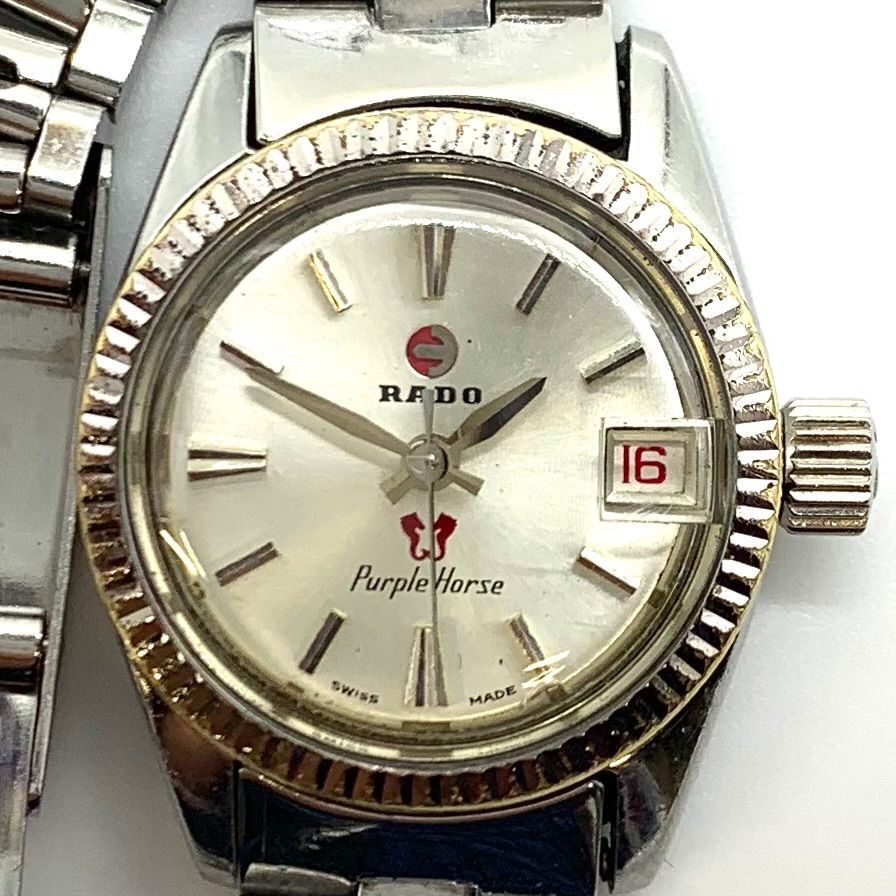 TA195【稼働品】RADO 腕時計 Purple Horse/パープルホース - メルカリ