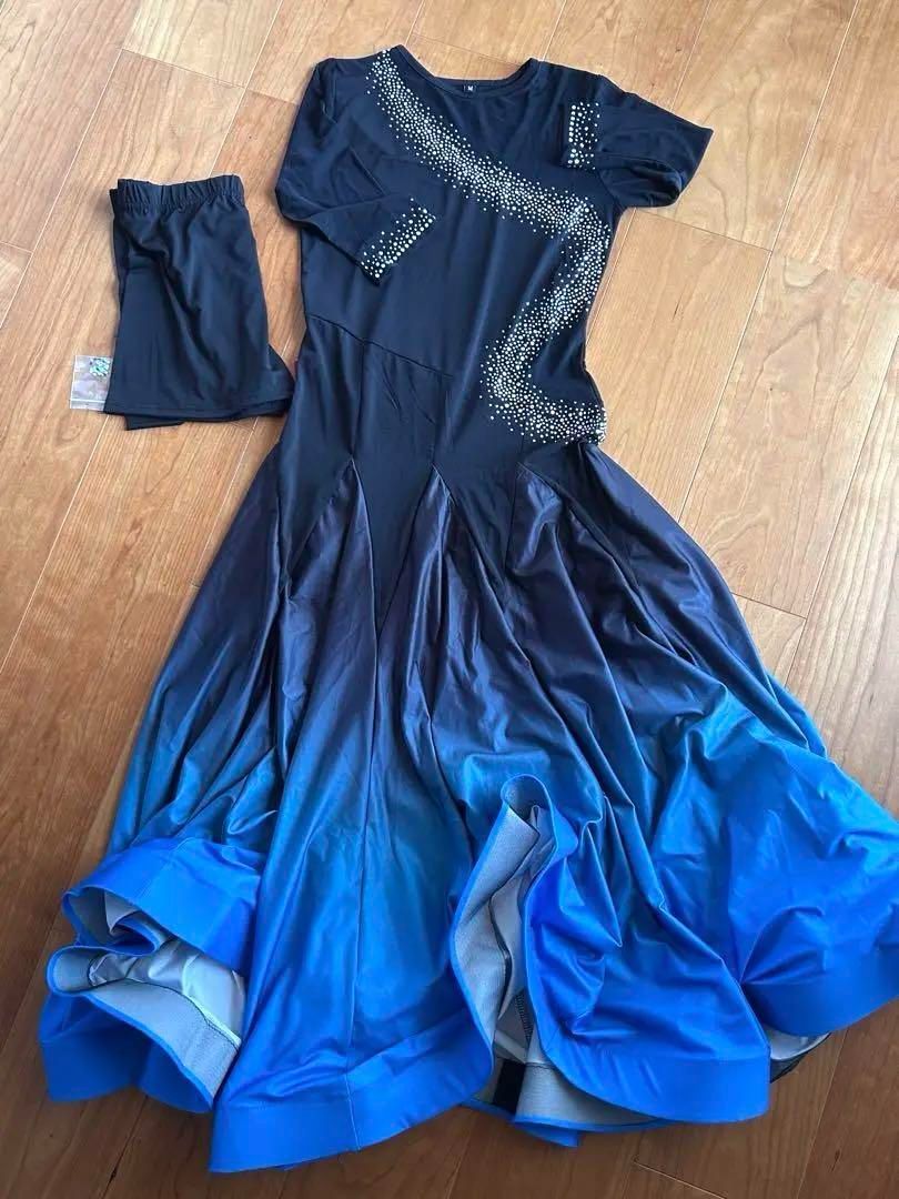 煌めくストーン付きスタンダード練習着