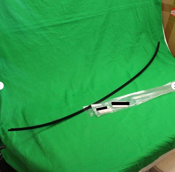 トヨタ 純正 MR2 フロントガラス モールディング アウター アッパー