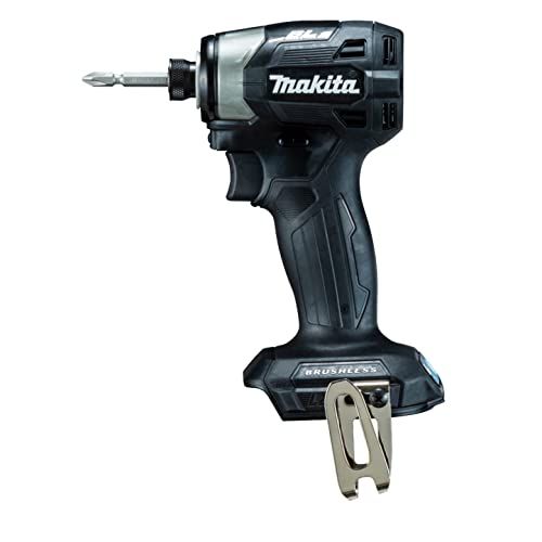 マキタ Makita 充電式インパクトドライバ 黒 18Ｖ バッテリ 充電器 ケース別売 TD173DZBmp