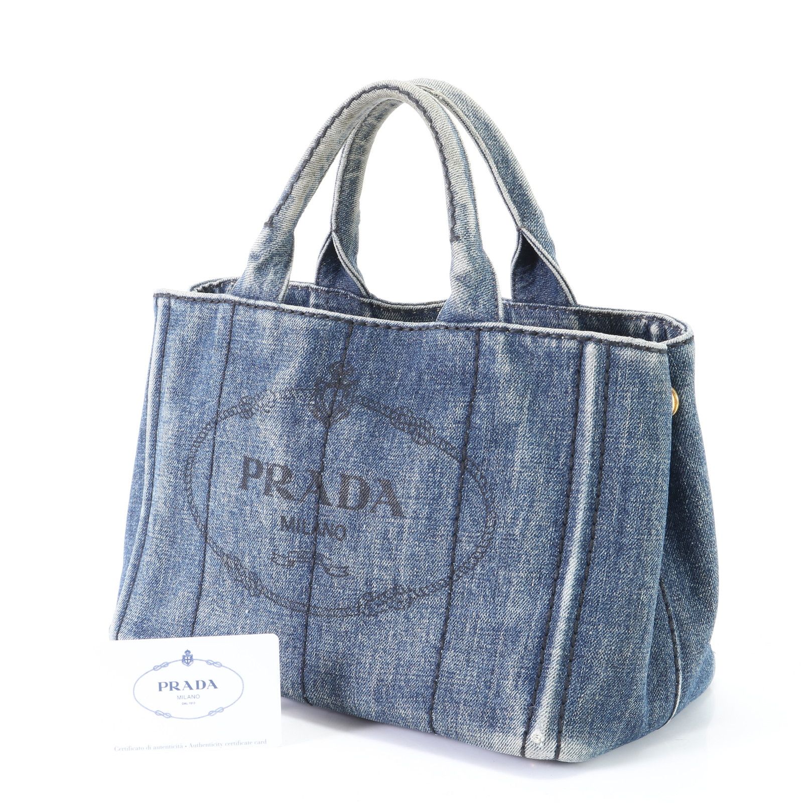 ギャランティ付き✨　三角ロゴ　PRADA プラダ　ハンドバック　y2k 90s PRADA - 良品 PRADA プラダ 三角ロゴ プレート メタル ハンドル