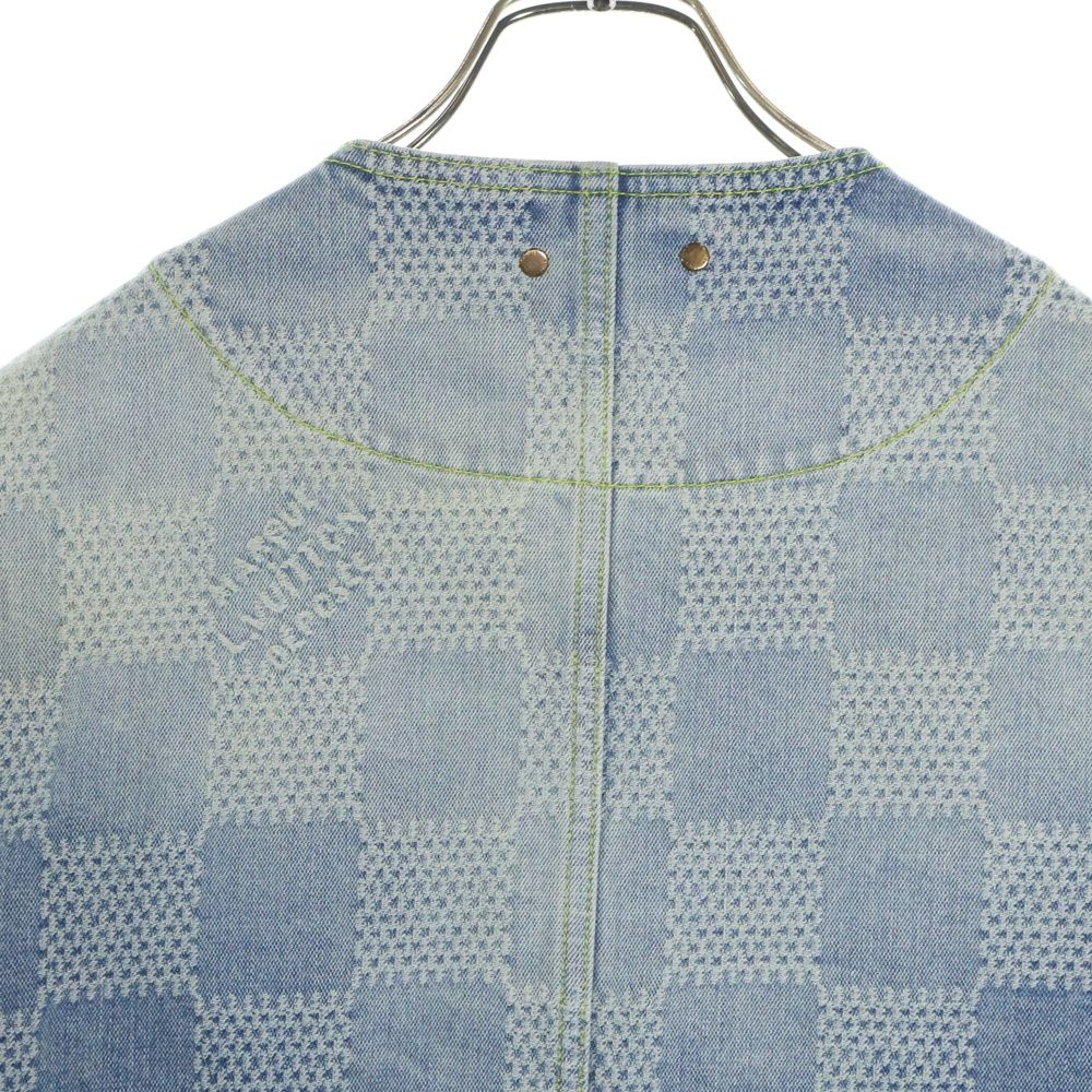 LOUIS VUITTON (ルイヴィトン) 24SS Damier Collarless Denim Jacket