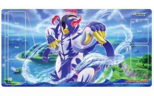 [Used] Supply Pokémon Card Game Rubber Play Mat Kyodai Max Woolaos (Rengeki Kata) Pokemon Center/Pokemon Store Limited