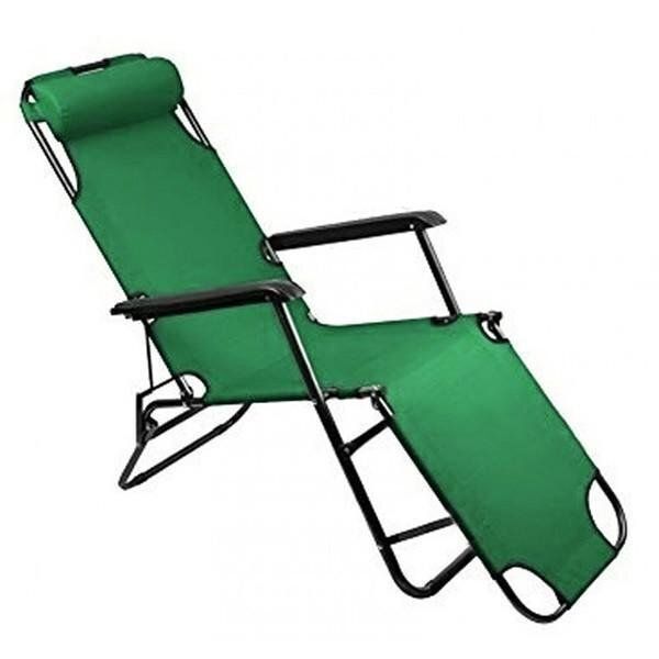 リクライニングチェア アウトドア 椅子 折りたたみ ヘッドレスト 肘掛け付き リクライニング 簡易ベッド