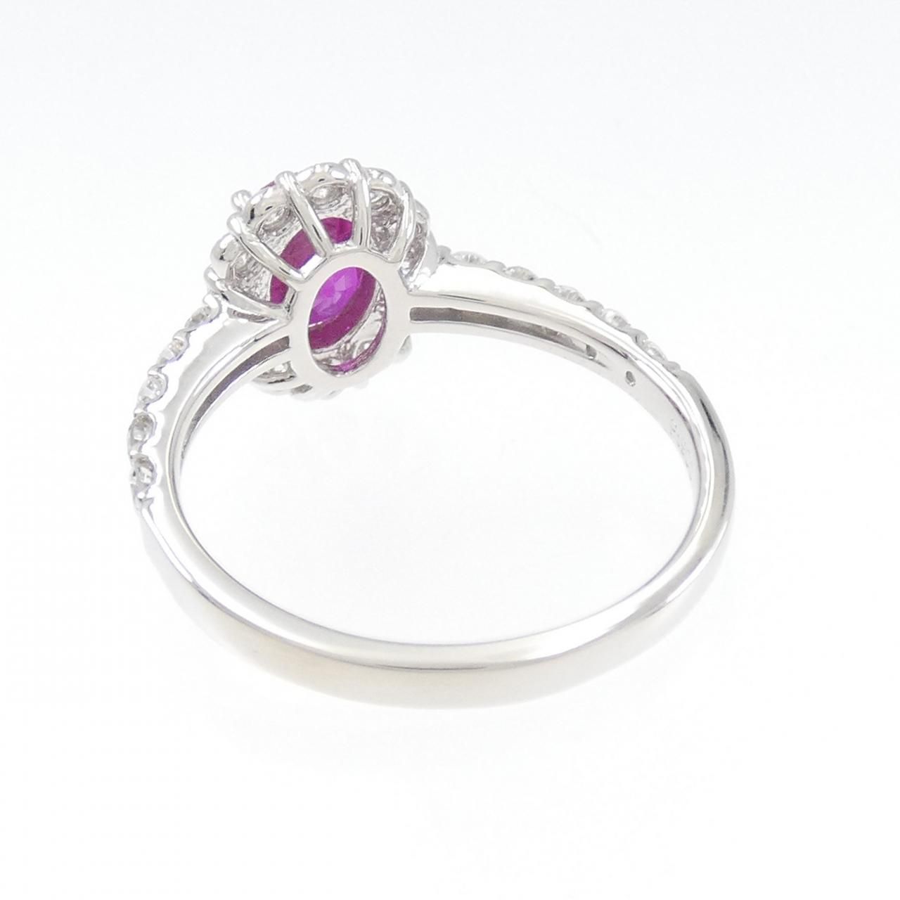 PT ルビー リング 1.02CT ビルマ産 - メルカリ 