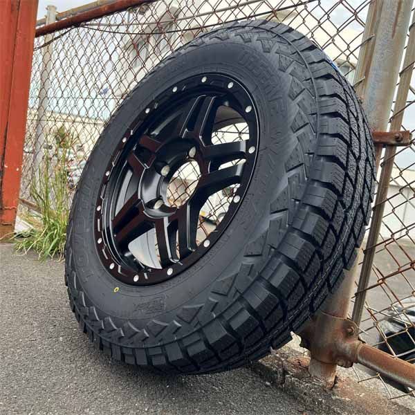 ジムニースタッドレスタイヤ ジムニー JB64 スタッドレスタイヤ/ホイール4本セット - メルカリ