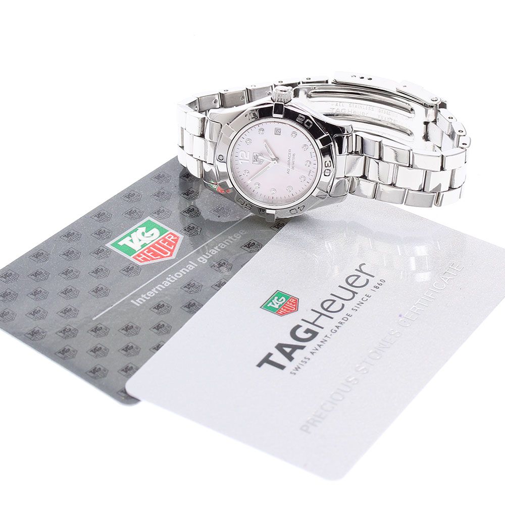 タグホイヤー TAG HEUER WAF141A.BA0813 アクアレーサー 10Pダイヤ  
