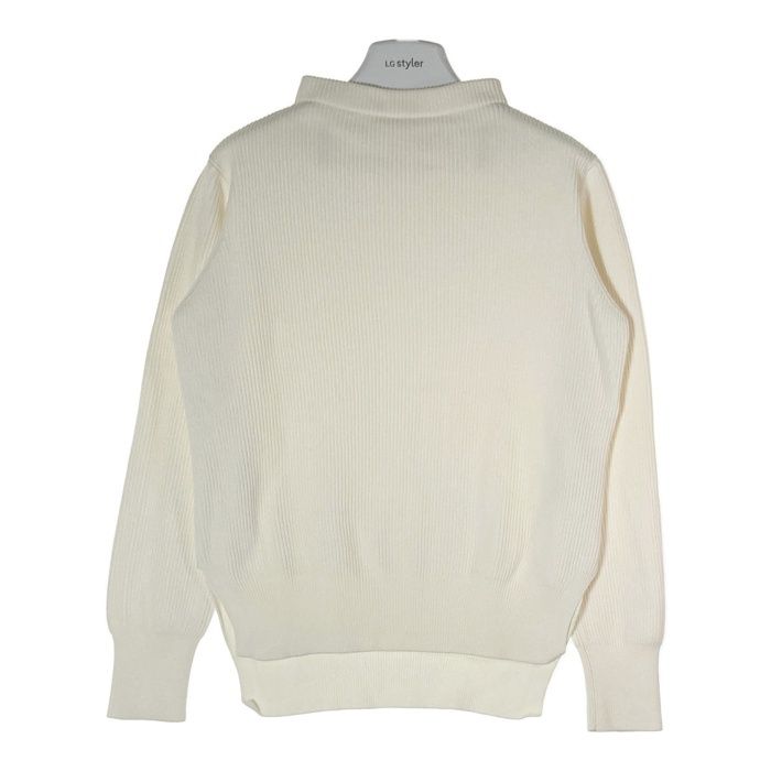 DEUXIEME CLASSE ドゥーズィエム クラス リブニット セーター オフホワイト size-
