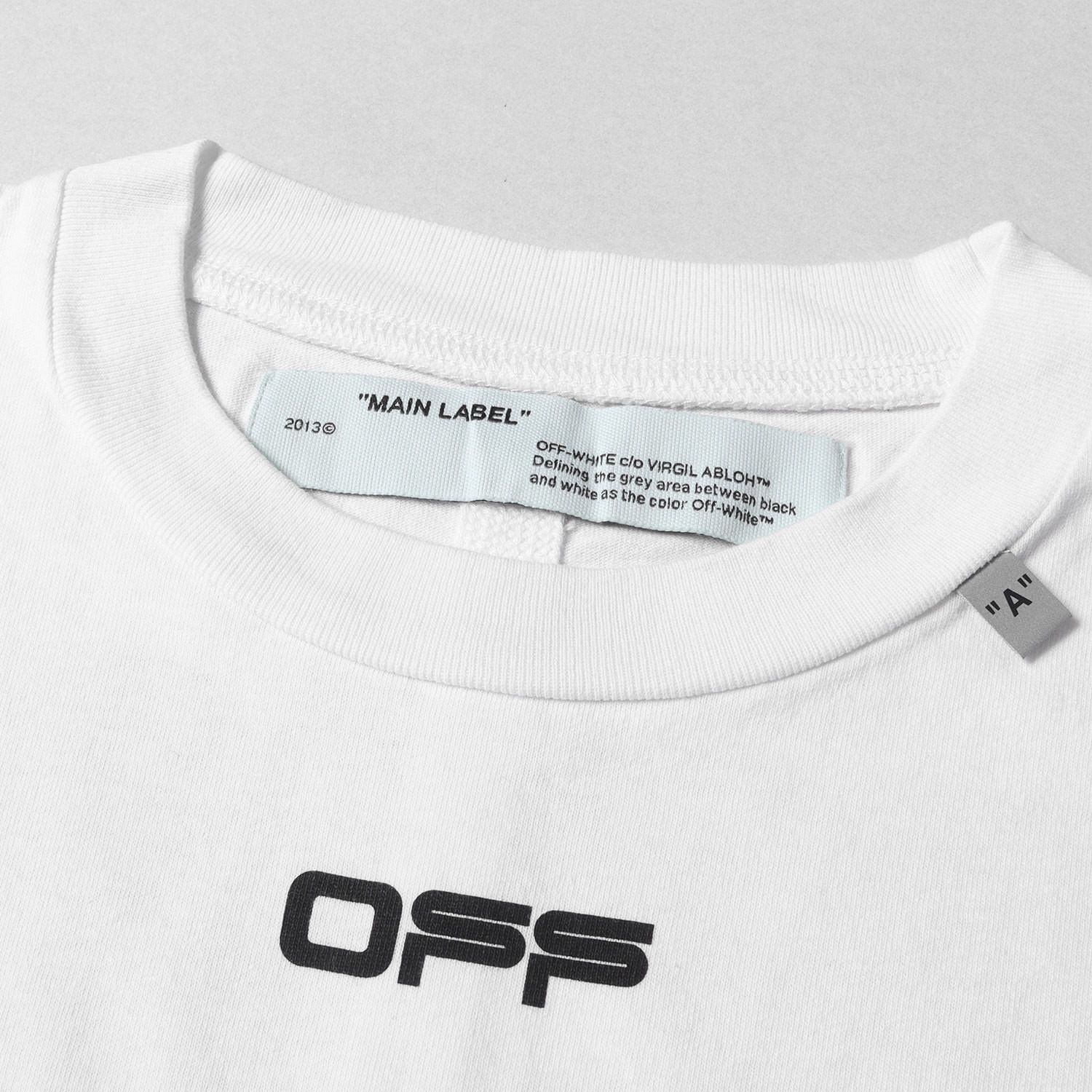 off-white クロスアロー カラヴァッジョ サイズM 楽天市場】OFF-WHITE オフホワイト Tシャツ サイズ:M 20SS 絵画