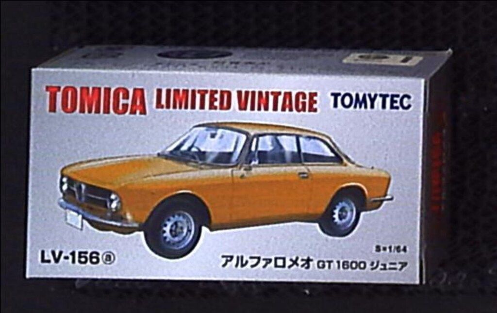 【新品】TOMICALIMITEDVINTAGE アルファロメオGT1600Jr Tomica Limited Vintage LV-156c Alfa Romeo GT1600 Junior 1/64