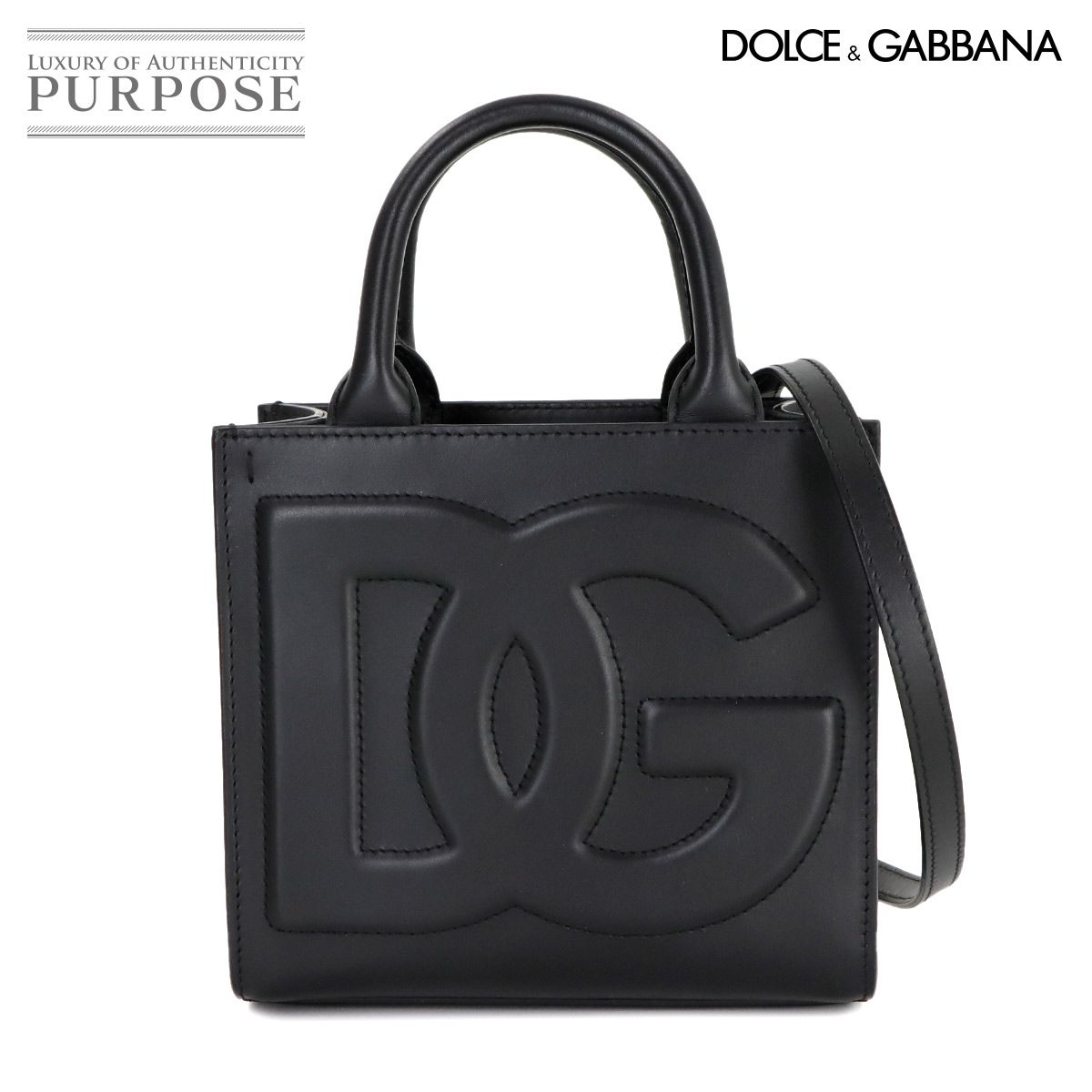 極美品 Dolce&Gabbana ドルチェアンドガッバーナ 2WAYバッグ