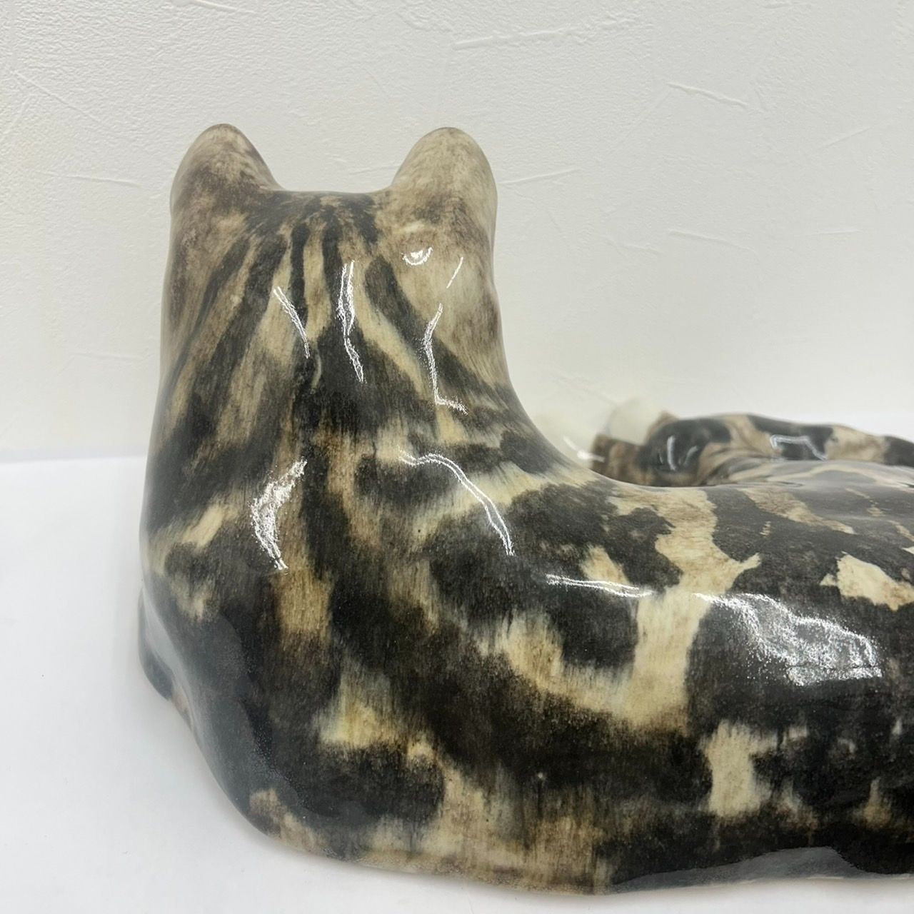 美品】ウィンスタンレイキャット ケンジントンキャット 置物 猫 ねこ