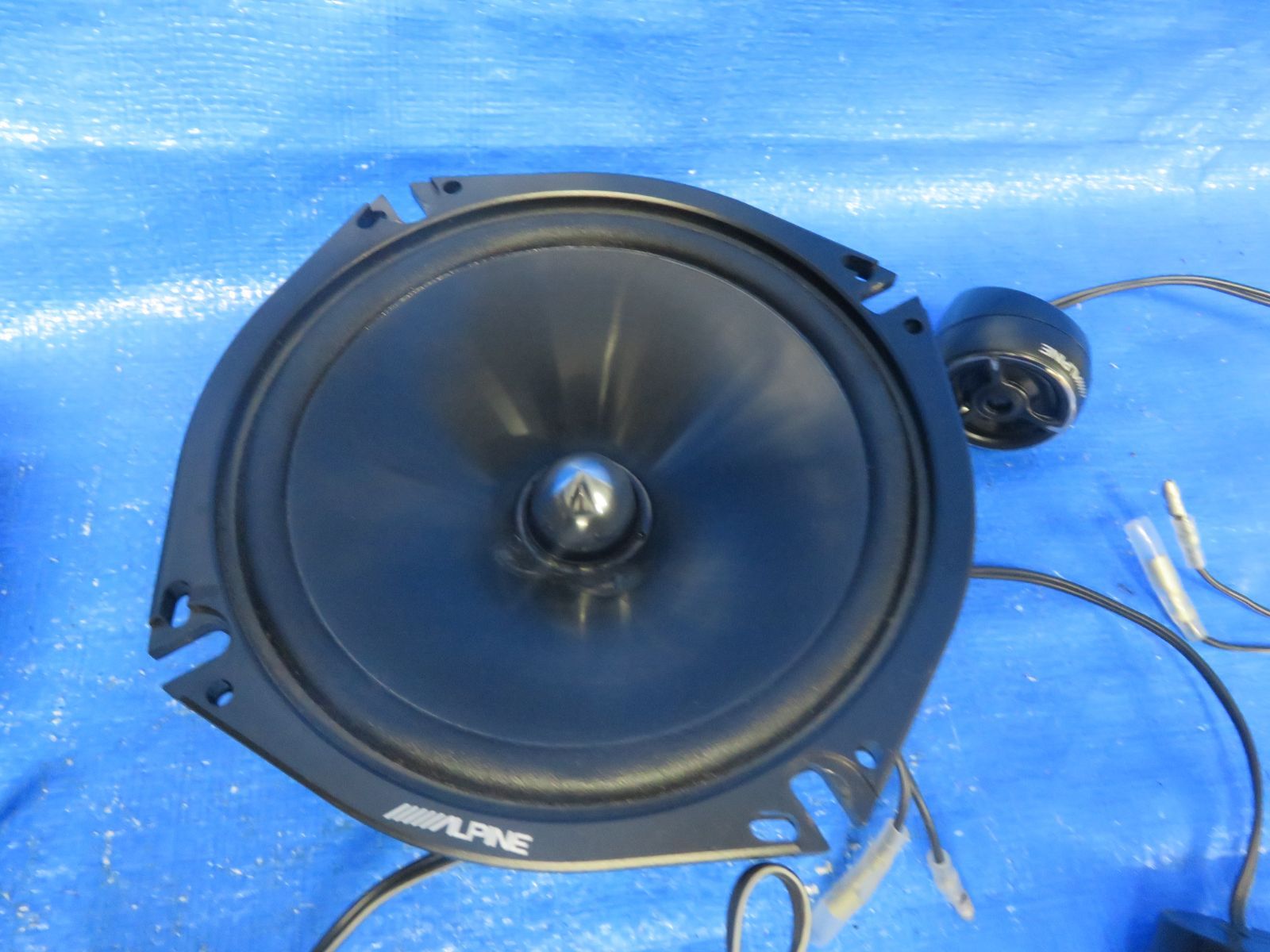 アルパイン X-170S 17cmカースピーカー（ツイーター、ネットワーク付き