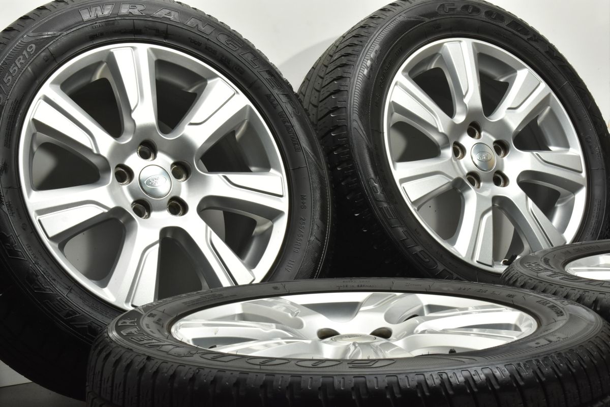 ランドローバー ディスカバリー4 純正 19in 8J 53 PCD120 グッドイヤー ラングラー 255 55R19 品番 DH22-1007-AAW