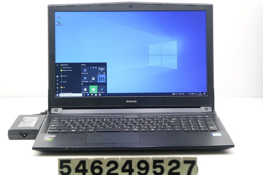 mouse NG-N-i5320 Core i7 7700H 2.8GHz/16GB/256GB(SSD)/15.6W/FHD(1920x1080)/Win10/GeForce GTX1050 【546249527】