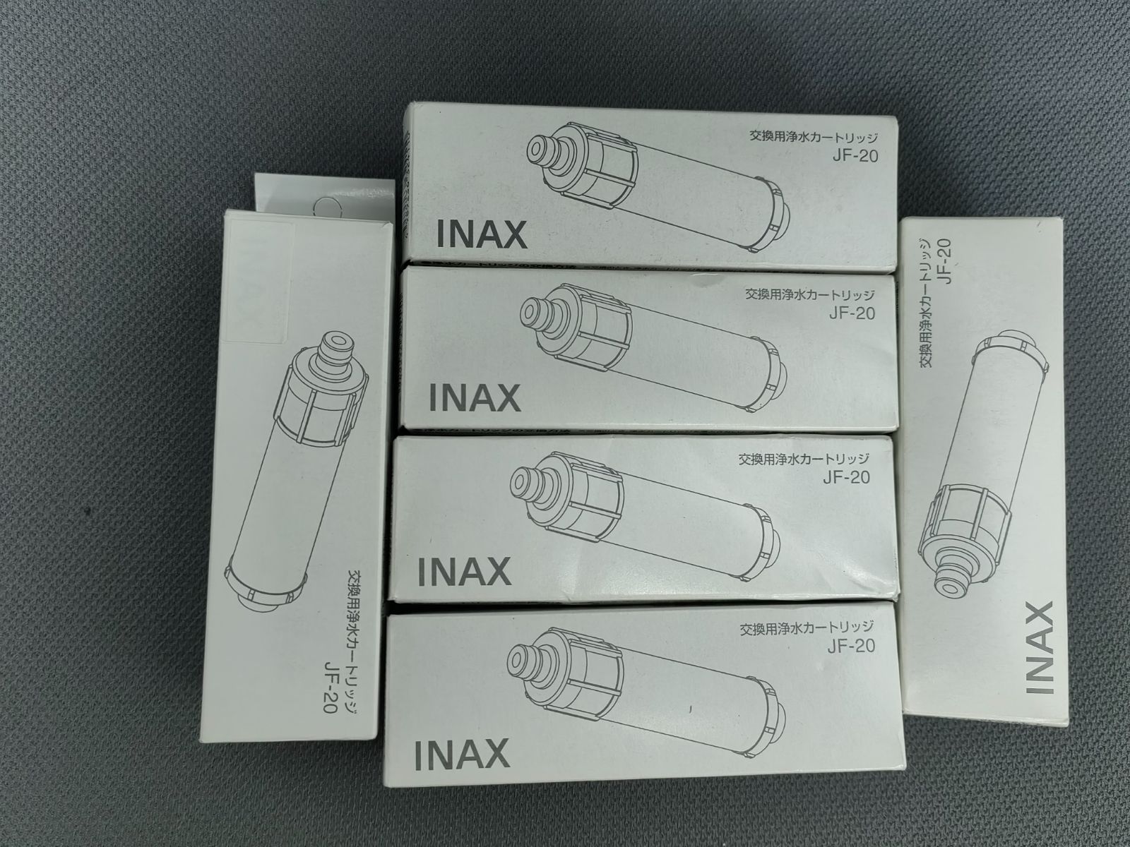 期間限定クーポンあり 6本入り LIXIL INAX 浄水カートリッジ JF-20 高 塩素除去 リクシル イナックス 交換用 浄水器カートリッジ -  メルカリ