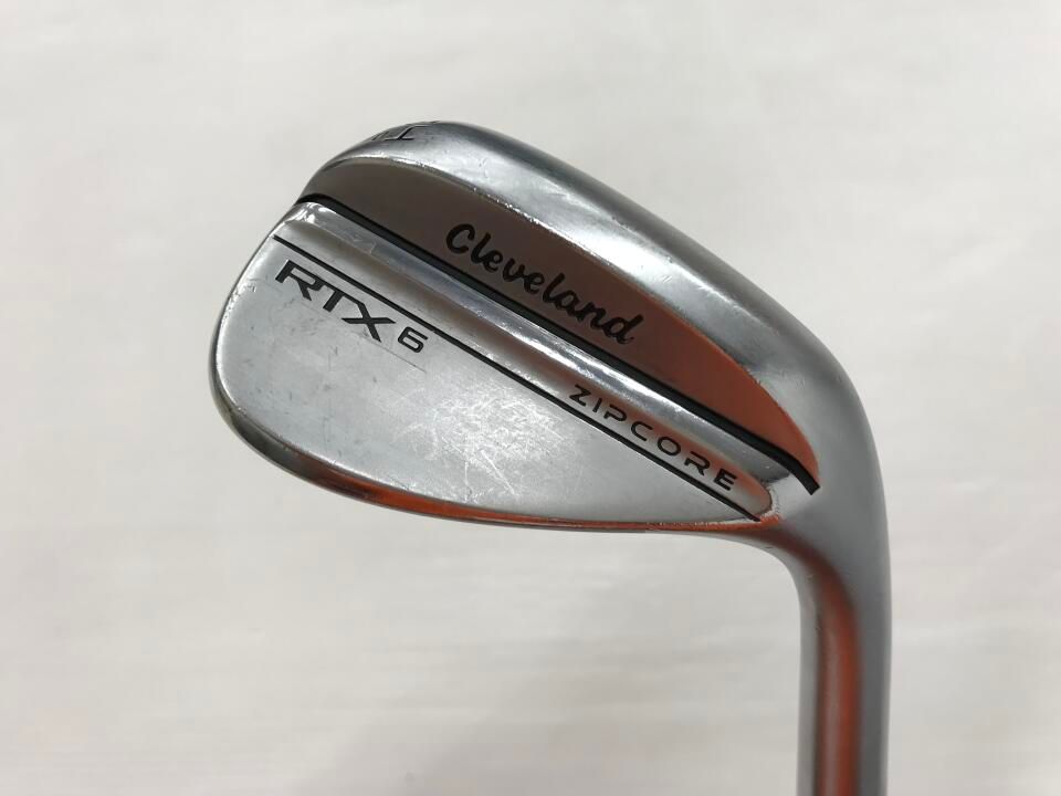 【即納】RTX 6 ZIPCORE ツアーサテン | 54 | S | NSﾌﾟﾛMODUS3　SYSTEM3 TOUR125 | 中古 | ウェッジ | クリーブランド