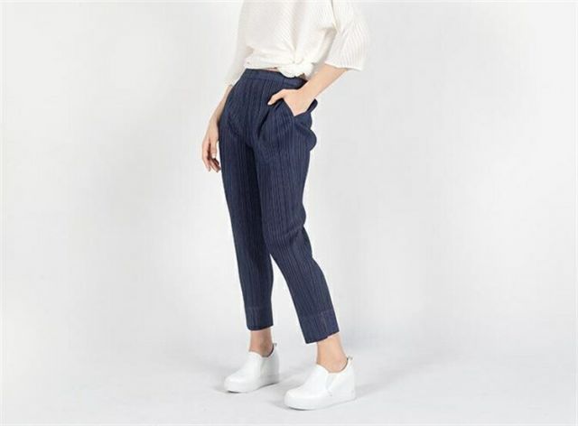 薄手パンツ ロングパンツ カジュアル スキニーパンツ 快適[K](T)
