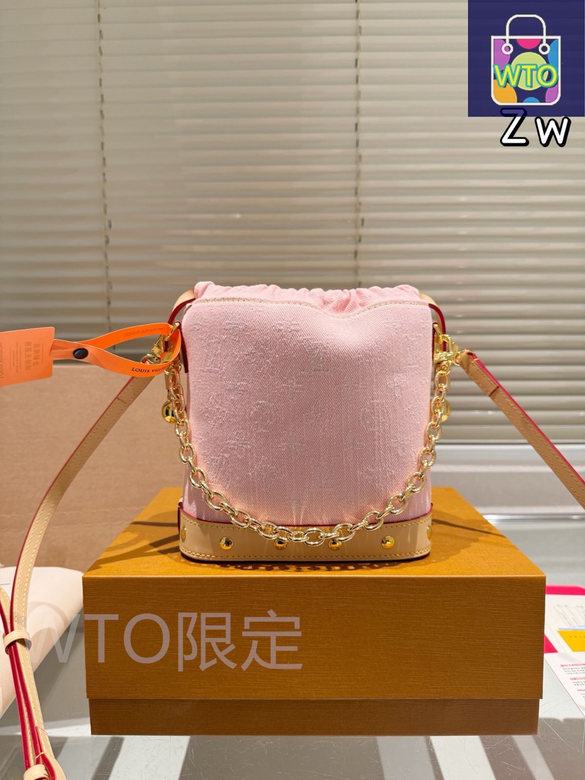 のん出品 今日特価】LV Denim Nano No? ルイヴィトン デニム ナノノエ-WTO