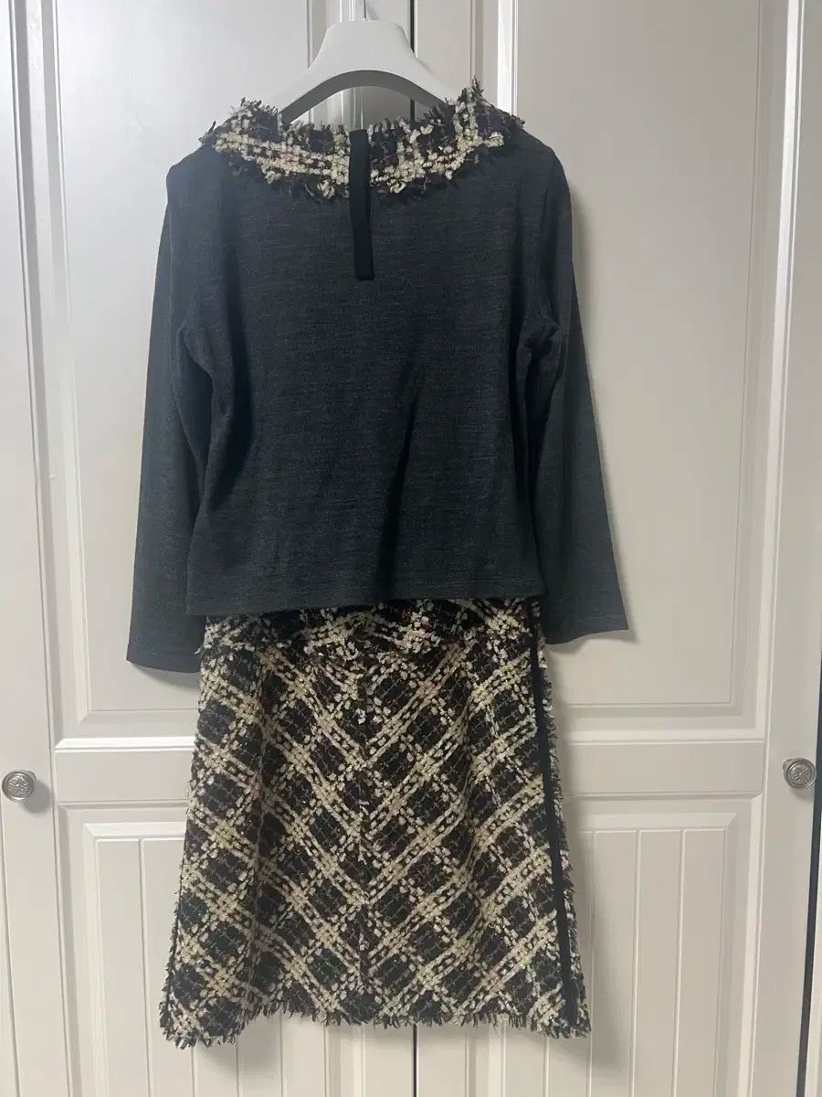LANVIN ツイードスカートとセットアップ