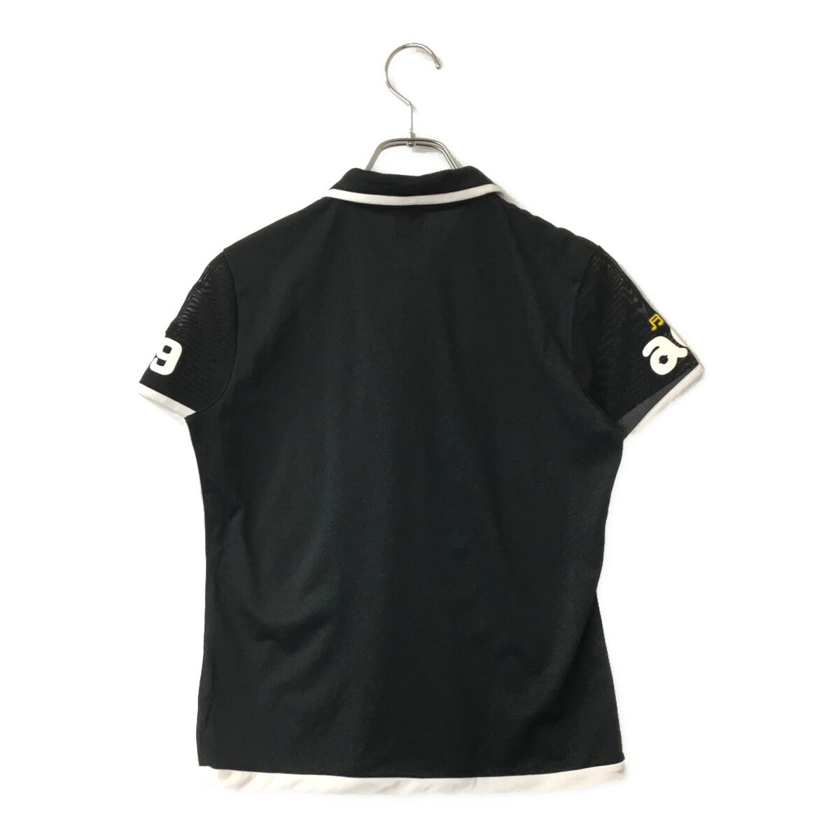 archivio - coco 中古 アルチビオ archivio レディース 半袖ポロシャツ 38(M) 黒 ブラック メッシュ地 中古 レディース アルチビオ archivio 半袖ポロシャツ 38(M) 黒