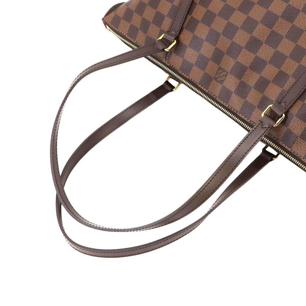 未使用 展示品 ルイ ヴィトン LOUIS VUITTON ダミエ トータリー MM トート バッグ エベヌ ブラウン N41281 90232219