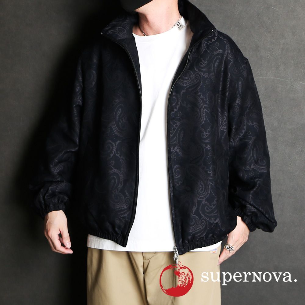 superNova./スーパーノヴァ】Track jacket - Paisley jacquard