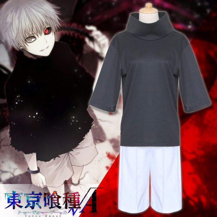 新品未使用 東京喰種トーキョーグール東京喰種コスプレアニメ衣装金木研スーツ男女普着 kkk