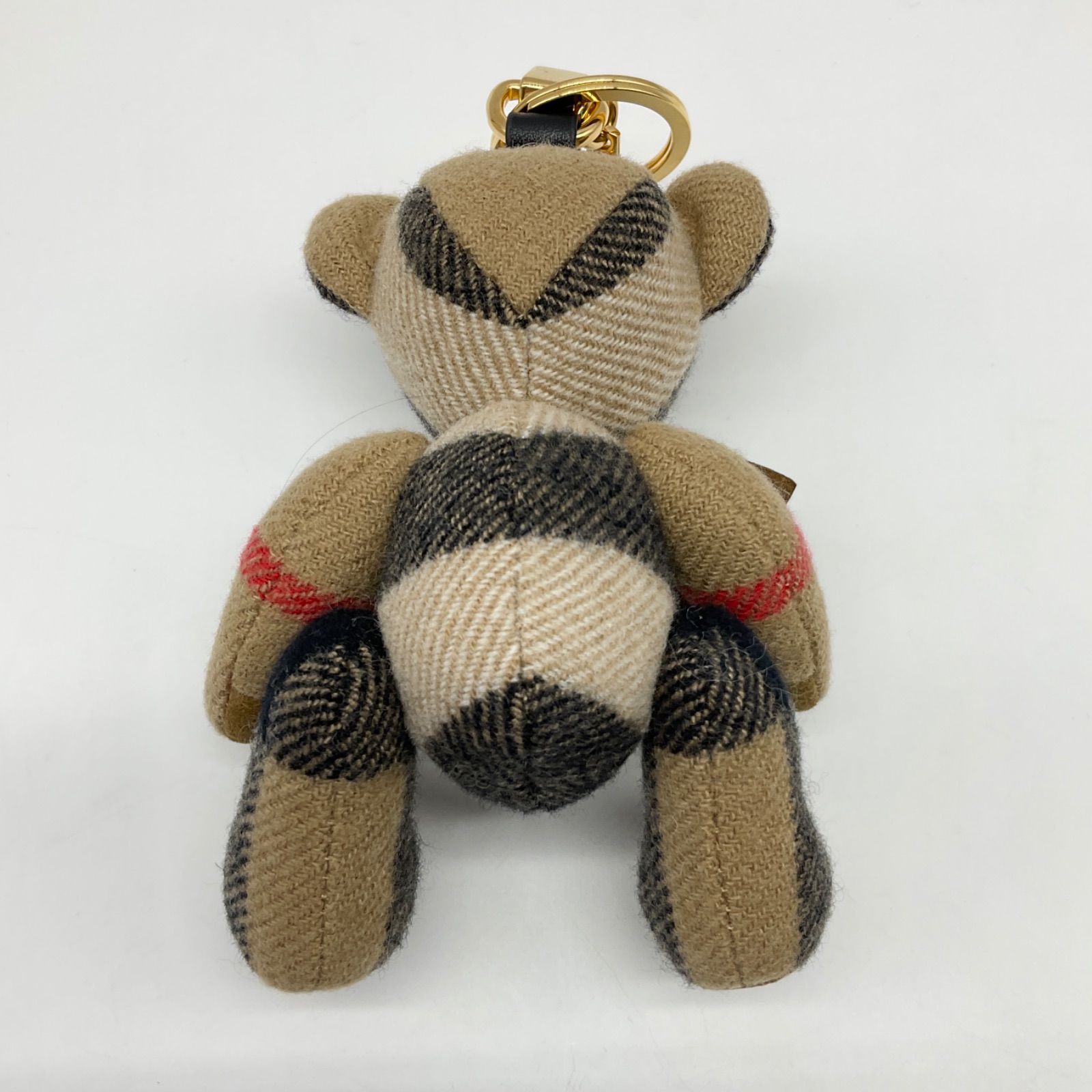 BURBERRY　ノバチェック　ベアー　チャーム　キーホルダー BURBERRY ノバチェック ベアー チャーム キーホルダー 美品