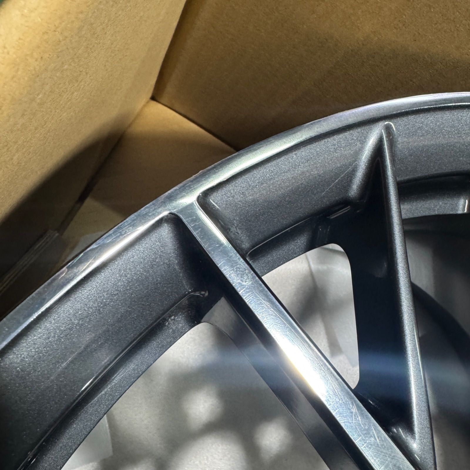 1本 リア 希少 純正 レクサス GS-F 純正 19インチ 10j +41 PCD114.3