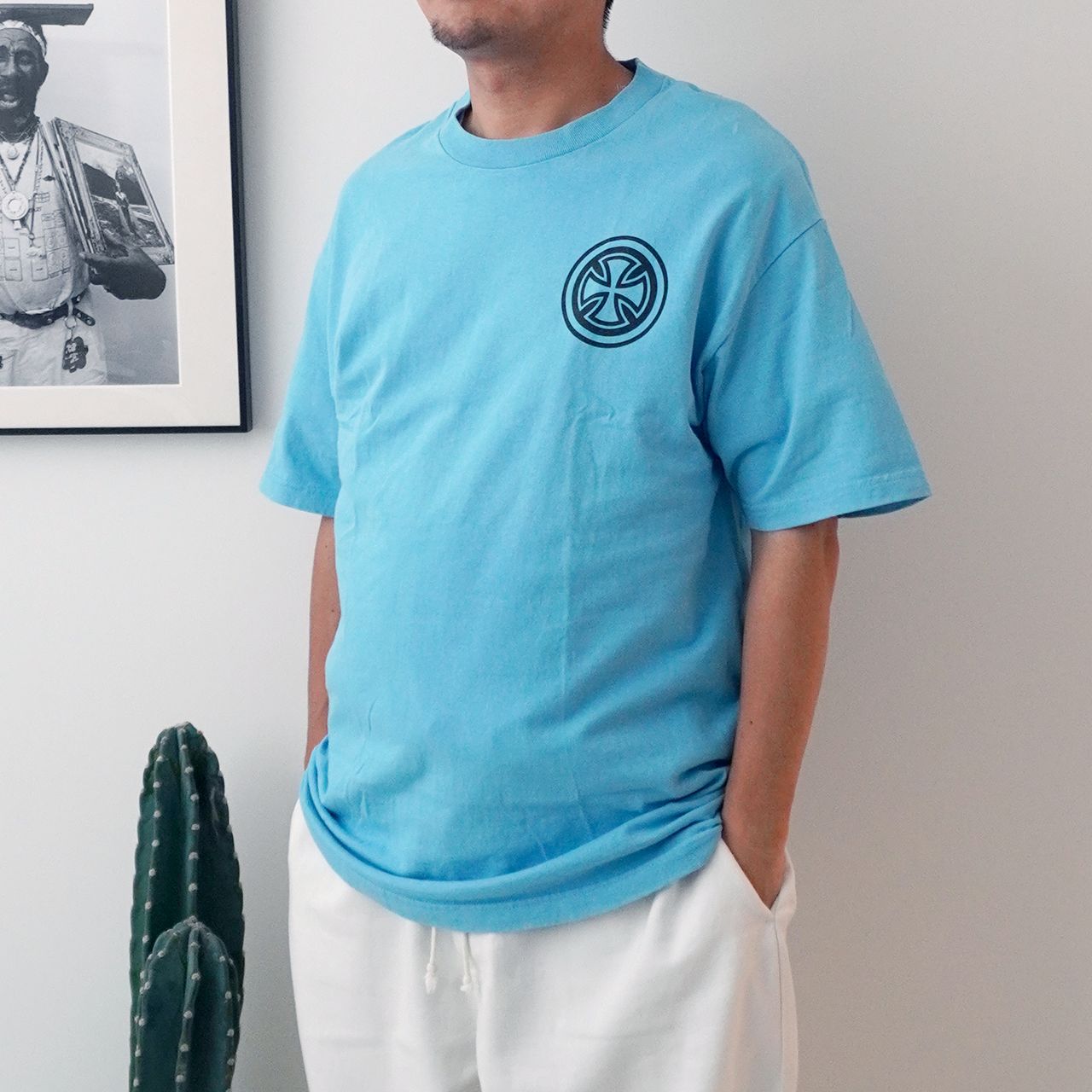 independent nhsタグ L/S tee Mサイズ ビンテージINDEPENDENTインディペンデントNHSタグTシャツ