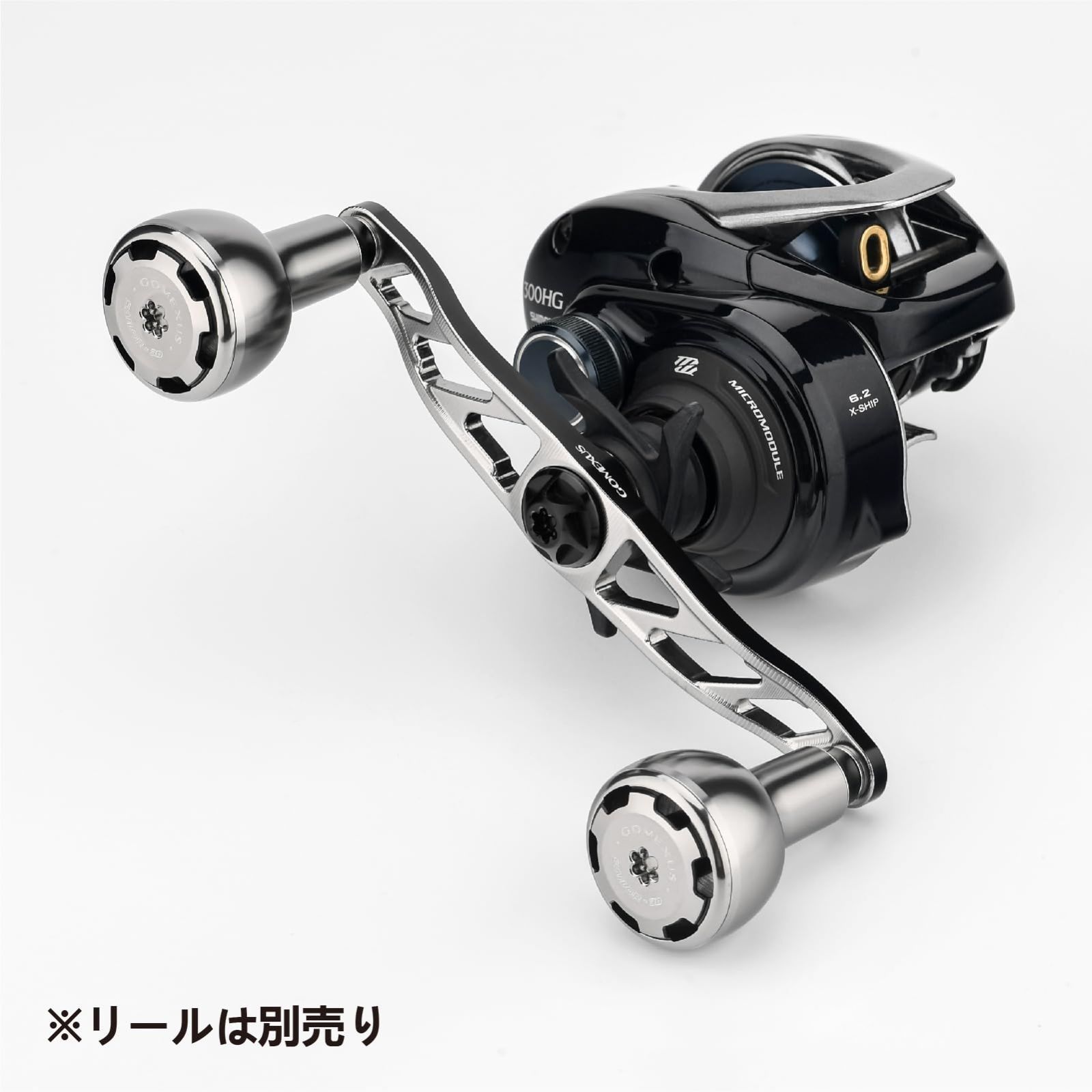 新品 ゴメクサス CH120 パワーリールハンドル ダイワ (Daiwa) シマノ (Shimano) ベイトリール対応 ダブルハンドル シーボーグ  ソルティガIC 専用 両軸リール ハンドル交換 全長120mm 30mmハンドルノブ付き ディープタイラバ ジ | Shop at Mercari  from Japan! | Buyee